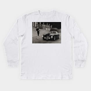 Miss Ferrari. Ferrari 250 GT Berlinetta passo corto Kids Long Sleeve T-Shirt